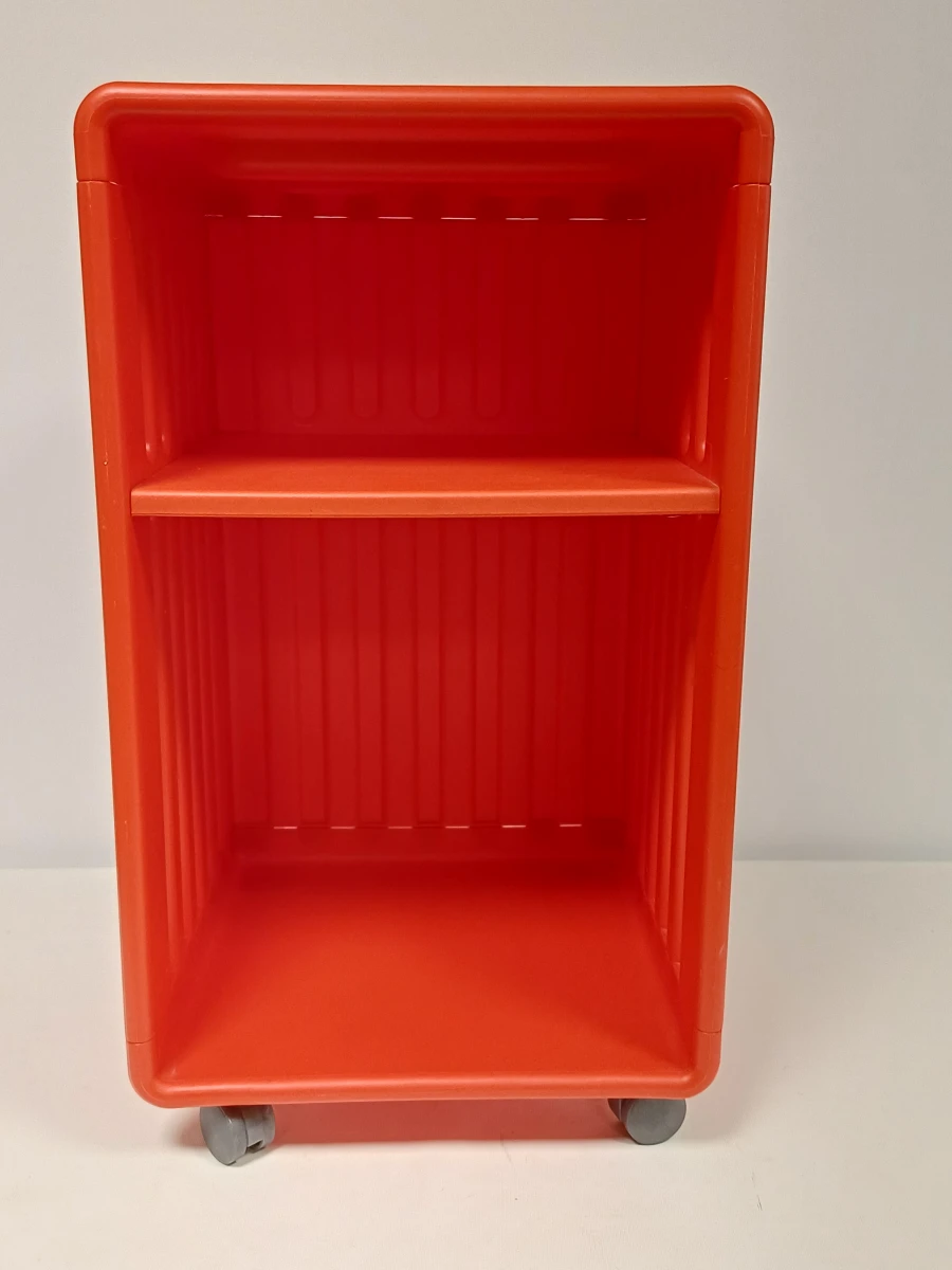 Set vintage IKEA trolley's met bijhorende Traktor-kruk. - foto 9