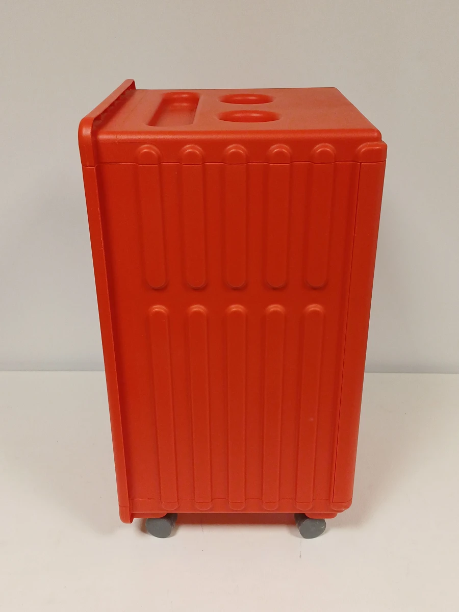Set vintage IKEA trolley's met bijhorende Traktor-kruk. - foto 5