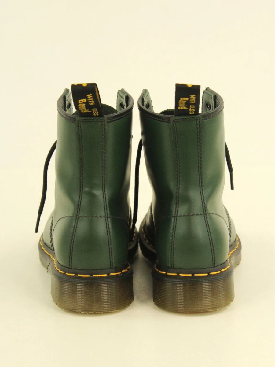 Dr. Martens veterlaarsjes in mooi groen - nieuw - foto 3