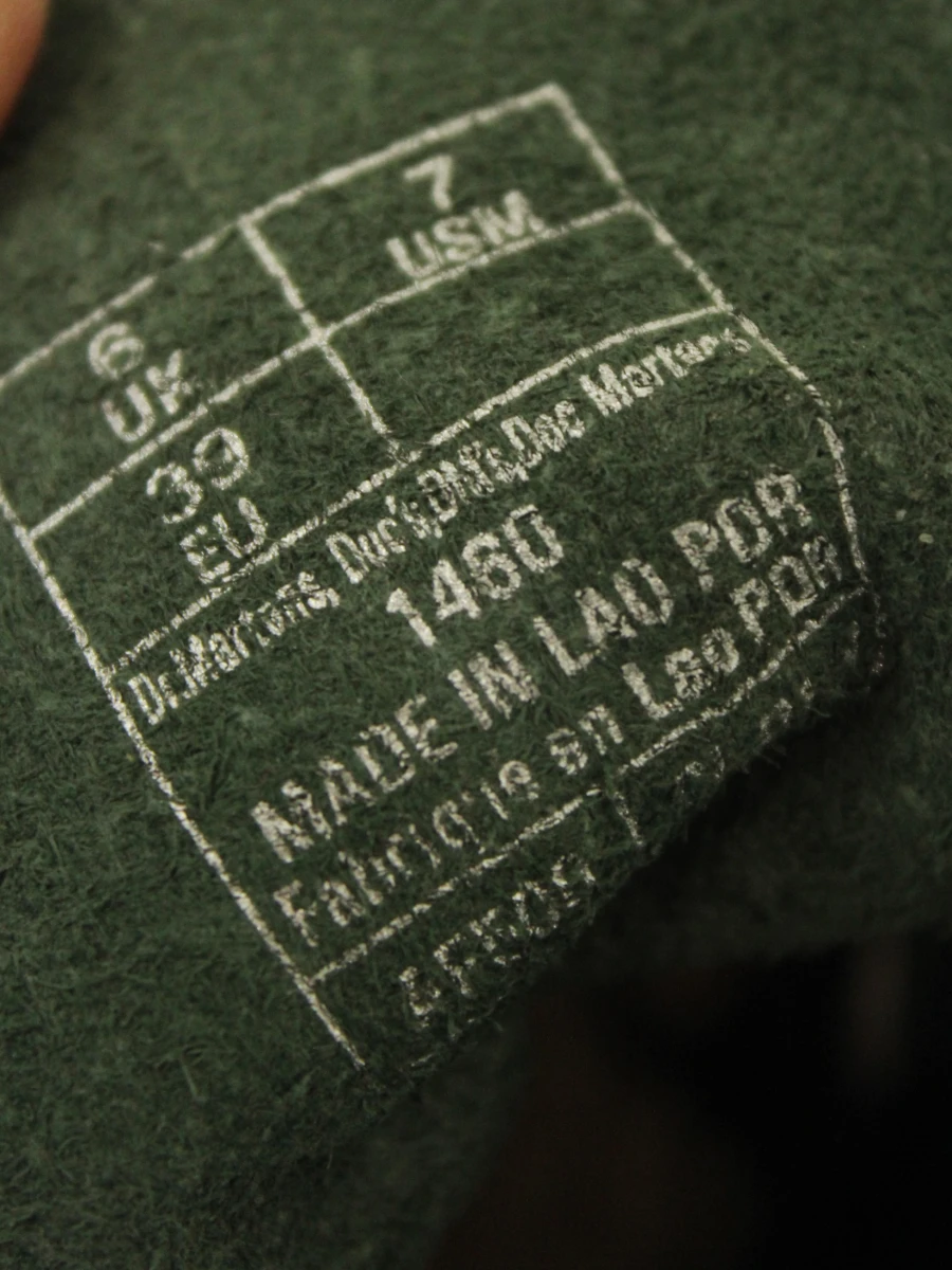 Dr. Martens veterlaarsjes in mooi groen - nieuw - foto 8