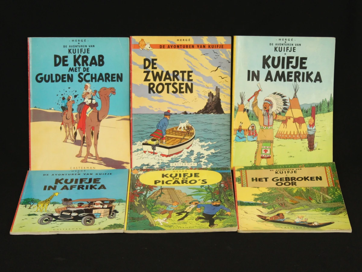 Kuifje verzamellot met strips en memorabilia - foto 2