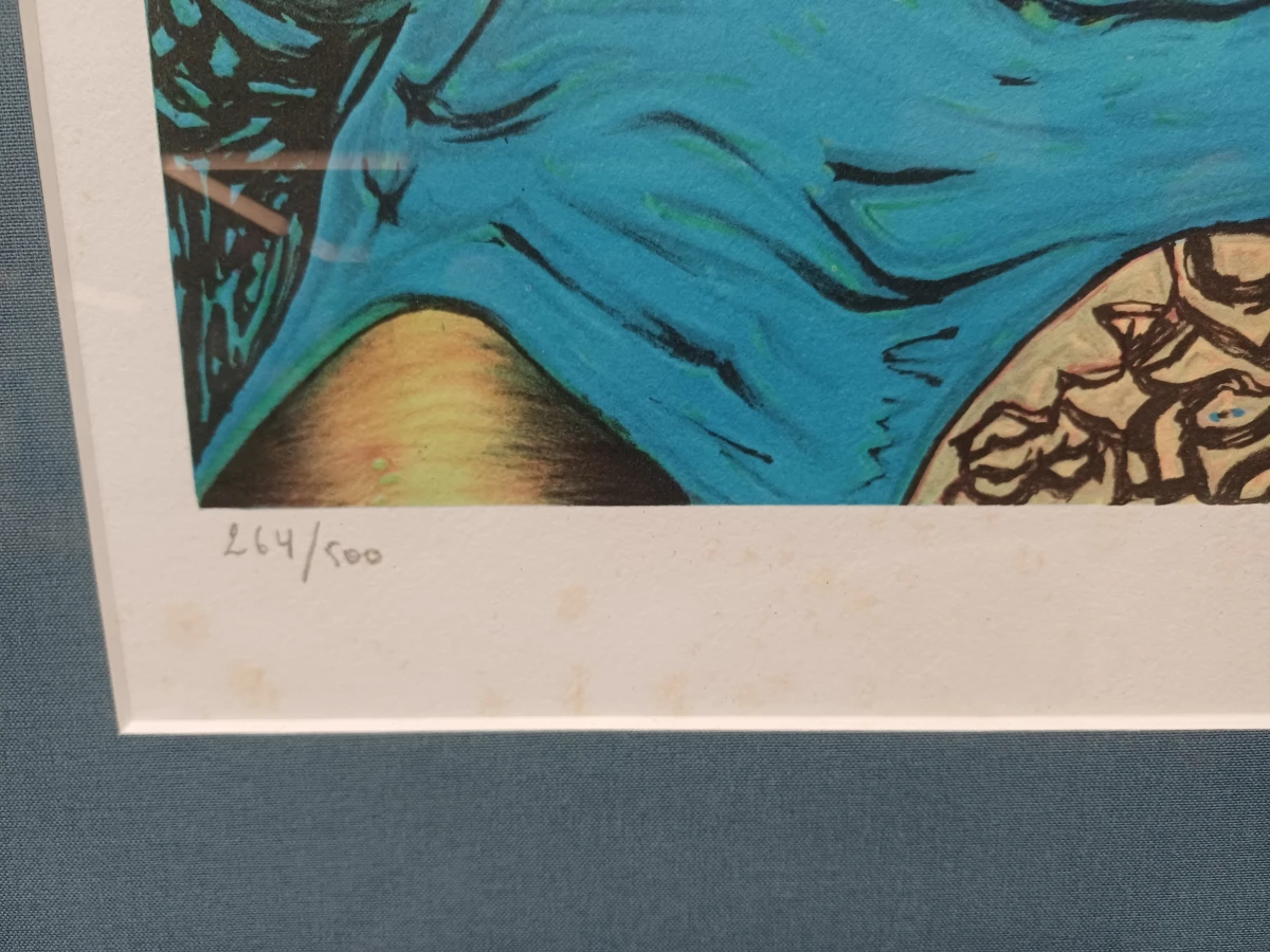 Originele kleurenlitho Pjeroo Roobjee - foto 4