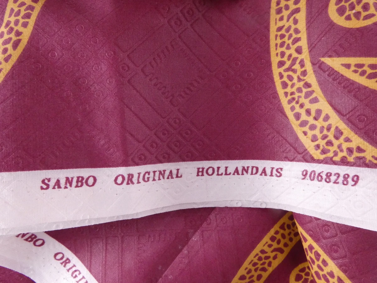 Set van kleurrijke Afrikaanse waxprintstoffen - foto 3