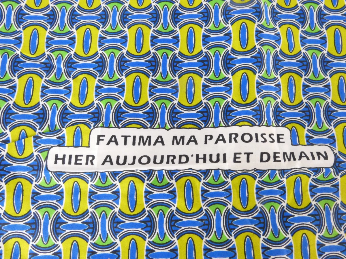 Set van kleurrijke Afrikaanse waxprintstoffen - foto 10