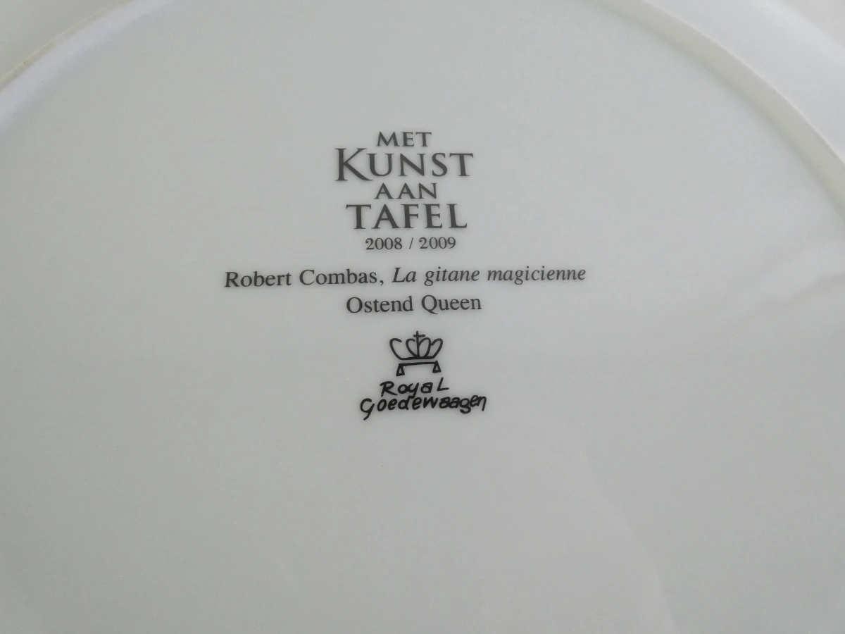 Porseleinen bord ‘Marina’ – Jef van Tuerenhout - foto 11