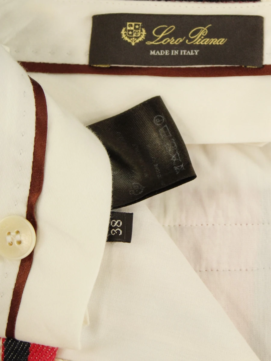 LORO PIANA broek - maat 38 - Made in Italy - 100% katoen - foto 5