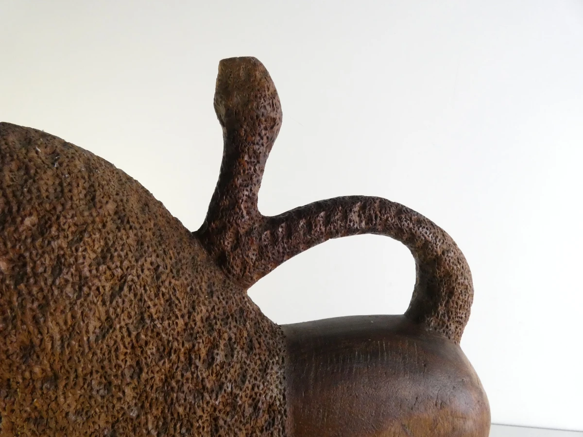 Afrikaans handgesneden houten leeuwensculptuur - foto 3