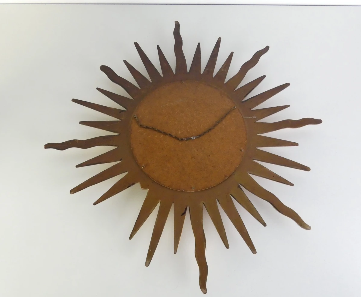 Decoratieve zonnespiegel met goudkleurige stralen - foto 16
