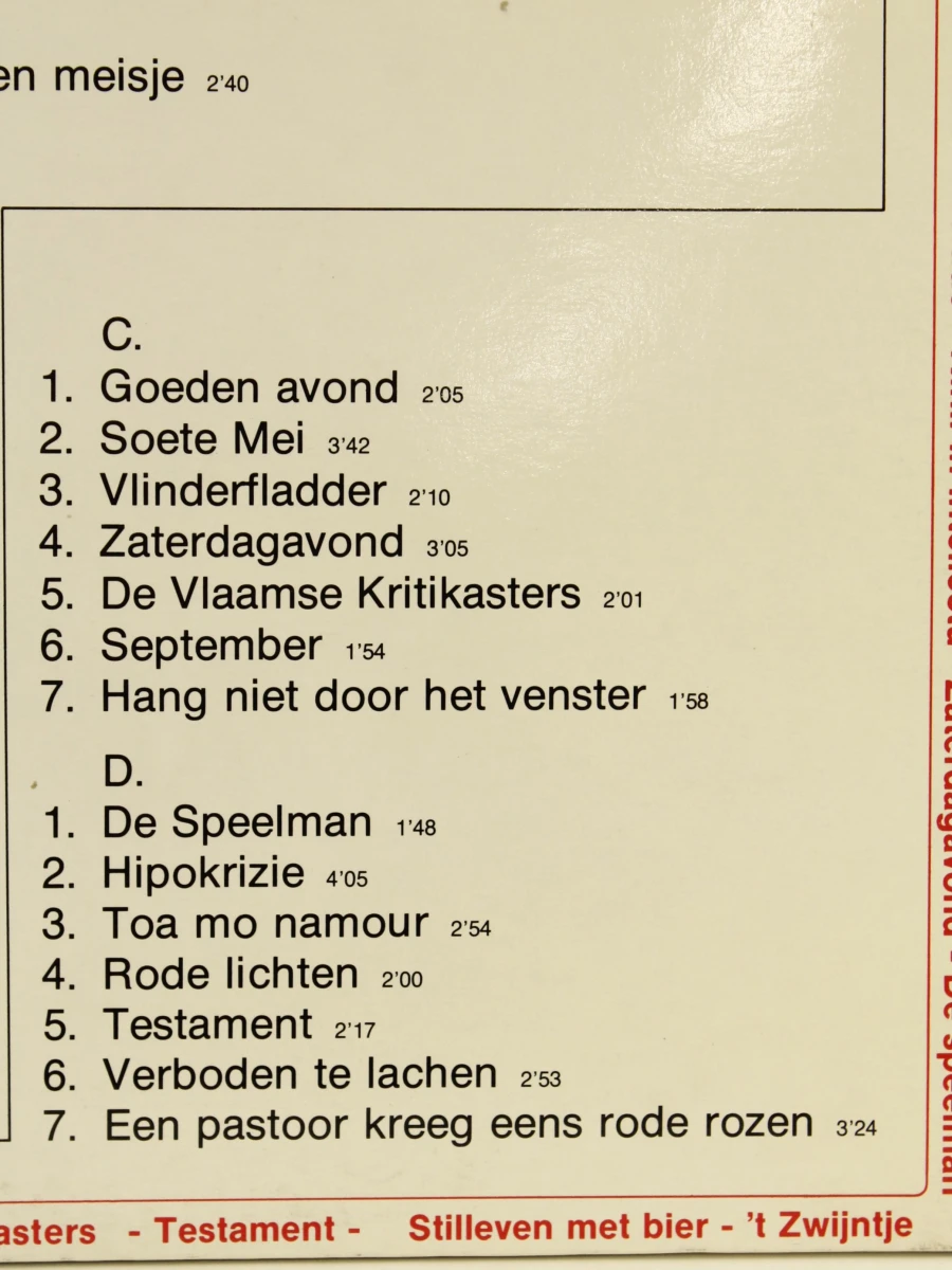 KoR Van der Goten – Alles van KoR Van der Goten – dubbel-LP, IBC, 1979 - foto 4