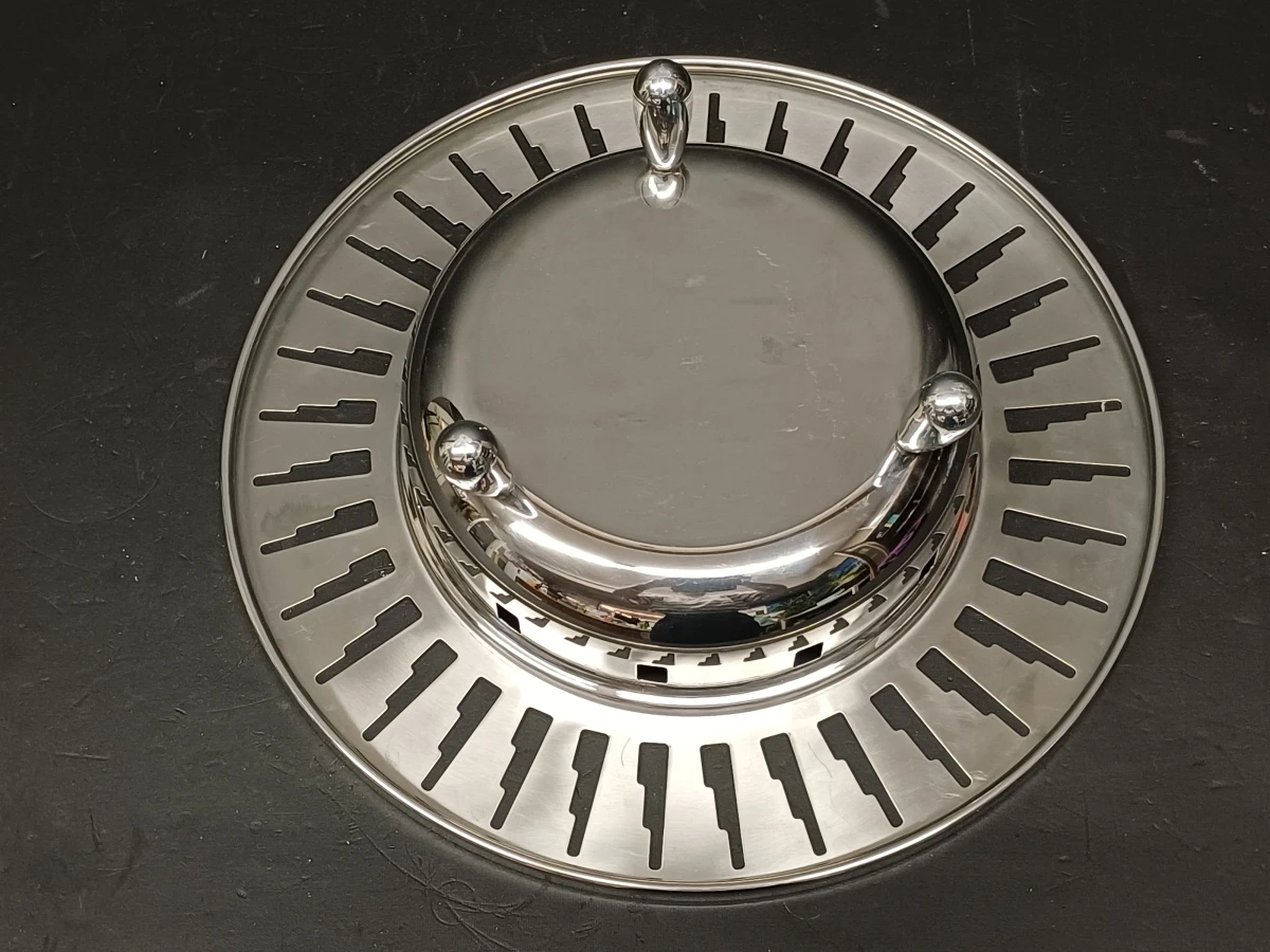 Vintage Alessi 'Grattacielo' fruitschaal - foto 5