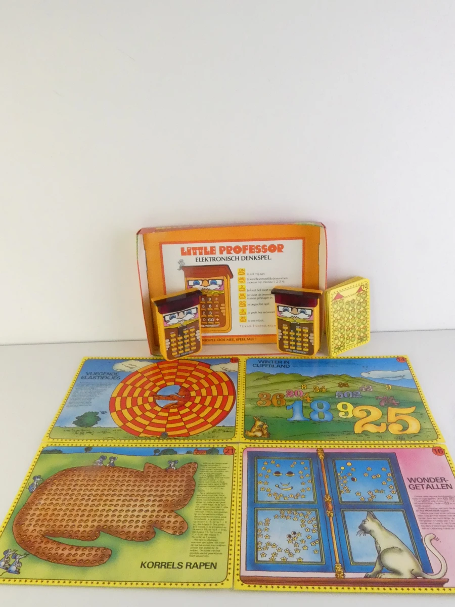 Little Professor elektronisch denkspel met spelborden en kaarten - foto 5