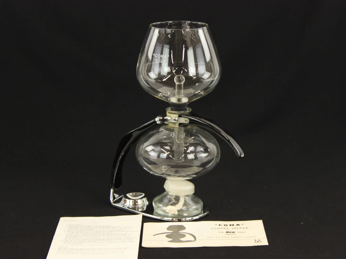 CONA vintage coffee syphon brewer (In Originele Doos) - foto 2