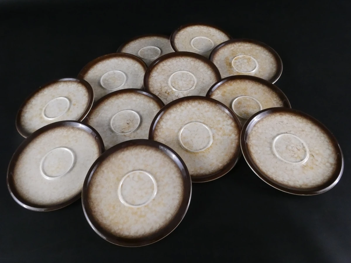 Vintage Boch La Louvière Corfou theeservies – jaren 60 – uitgebreide set - foto 10