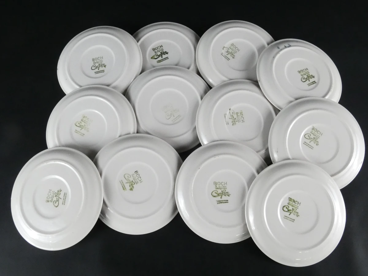Vintage Boch La Louvière Corfou theeservies – jaren 60 – uitgebreide set - foto 15