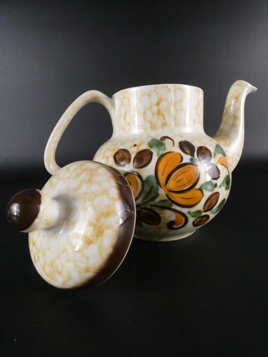 Vintage Boch La Louvière Corfou theeservies – jaren 60 – uitgebreide set - foto 19