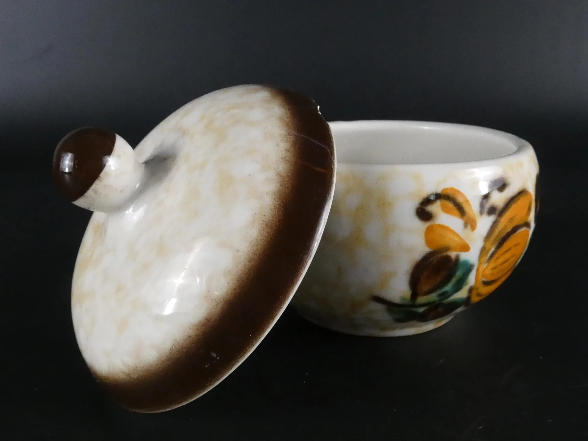 Vintage Boch La Louvière Corfou theeservies – jaren 60 – uitgebreide set - foto 23