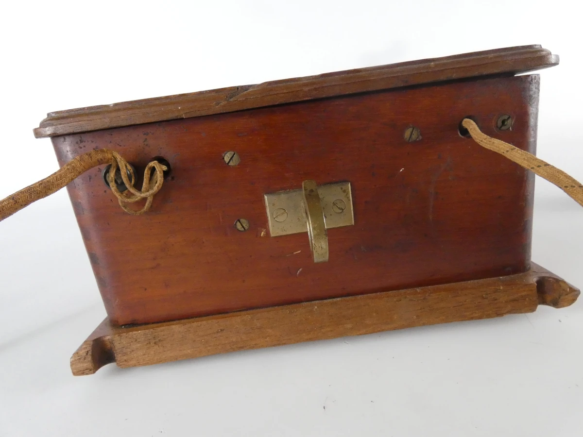 Vintage Franse wandtelefoon/intercom - foto 11