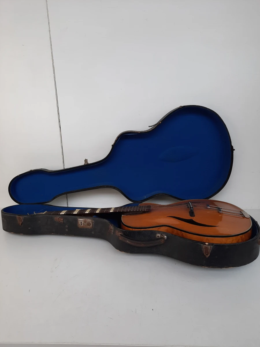 Vintage Jaren '50/'60 Höfner Archtop Gitaar – Prachtig Restauratieproject!