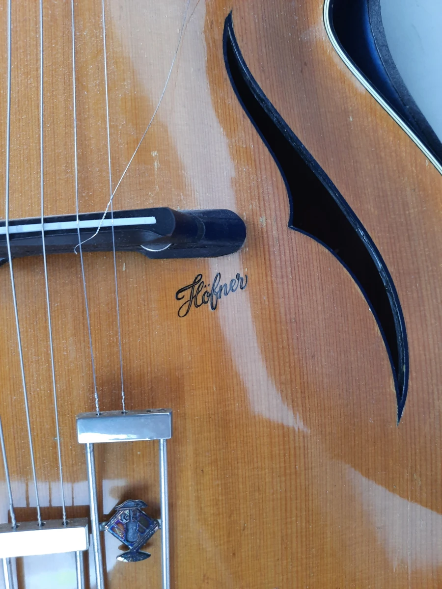 Vintage Jaren '50/'60 Höfner Archtop Gitaar – Prachtig Restauratieproject!