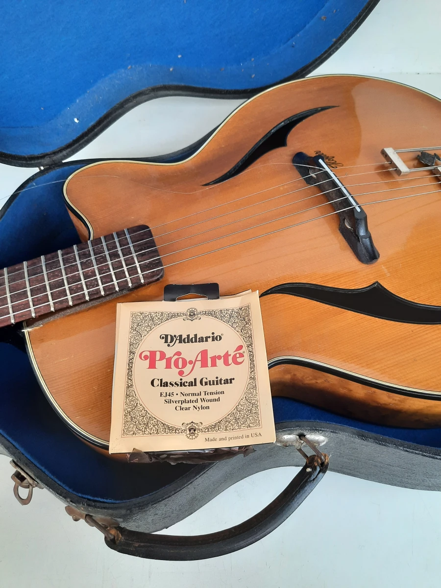Vintage Jaren '50/'60 Höfner Archtop Gitaar – Prachtig Restauratieproject!