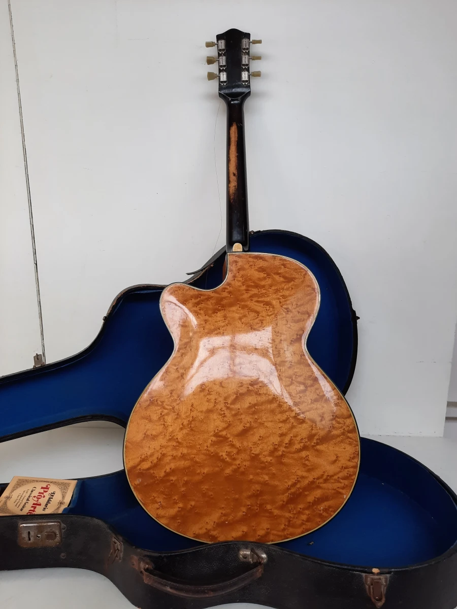 Vintage Jaren '50/'60 Höfner Archtop Gitaar – Prachtig Restauratieproject!