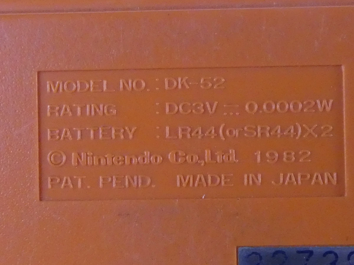 Nintendo game - Donkey Kong DK-52 - foto 11