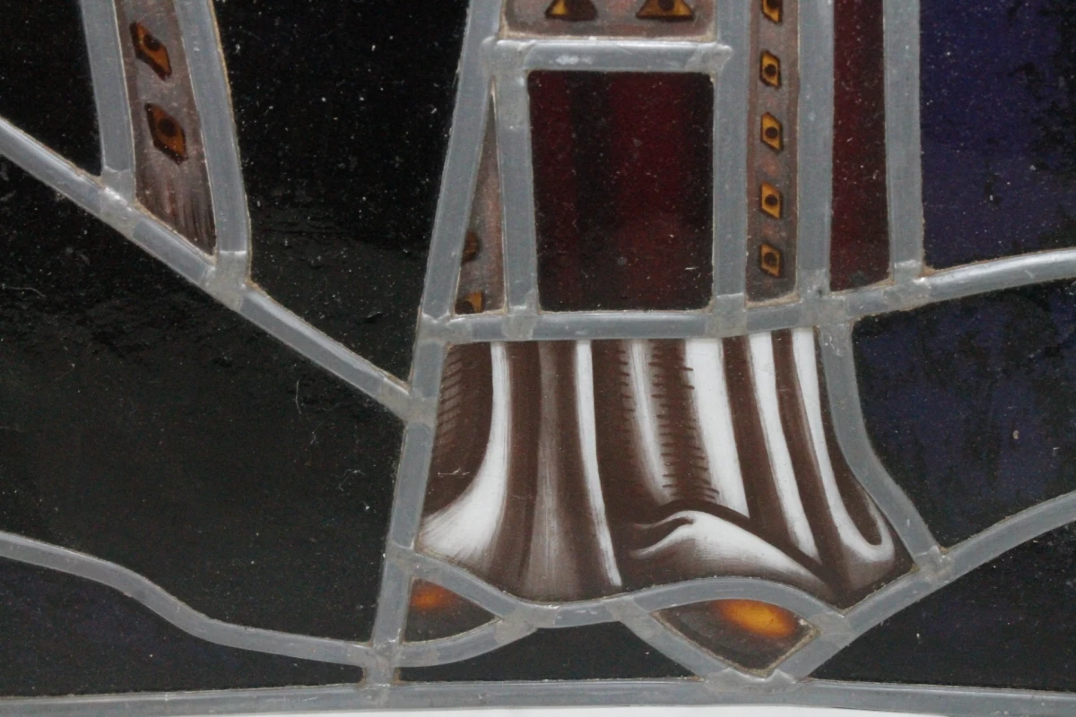 Glas-in-lood heilige Stefanus - foto 5