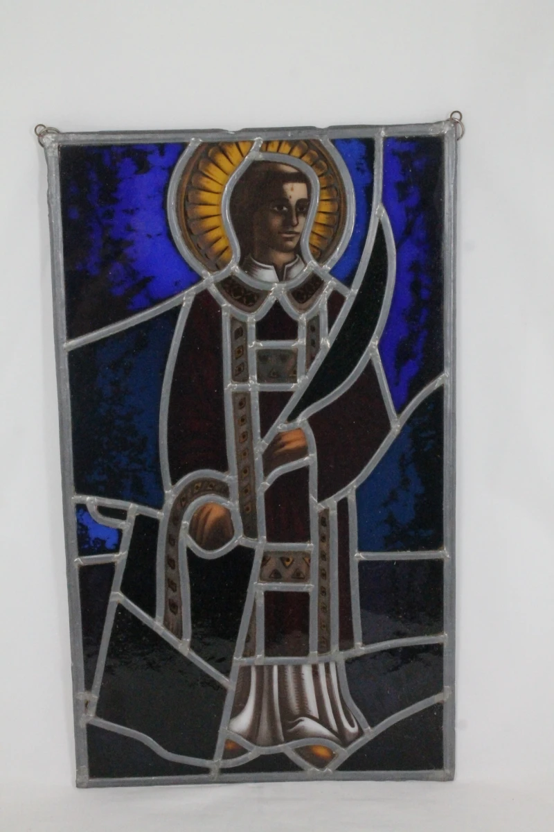 Glas-in-lood heilige Stefanus - foto 2