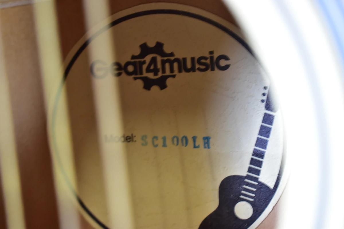Gear4music SC100LR elektro-akoestische gitaar met cutaway - foto 2