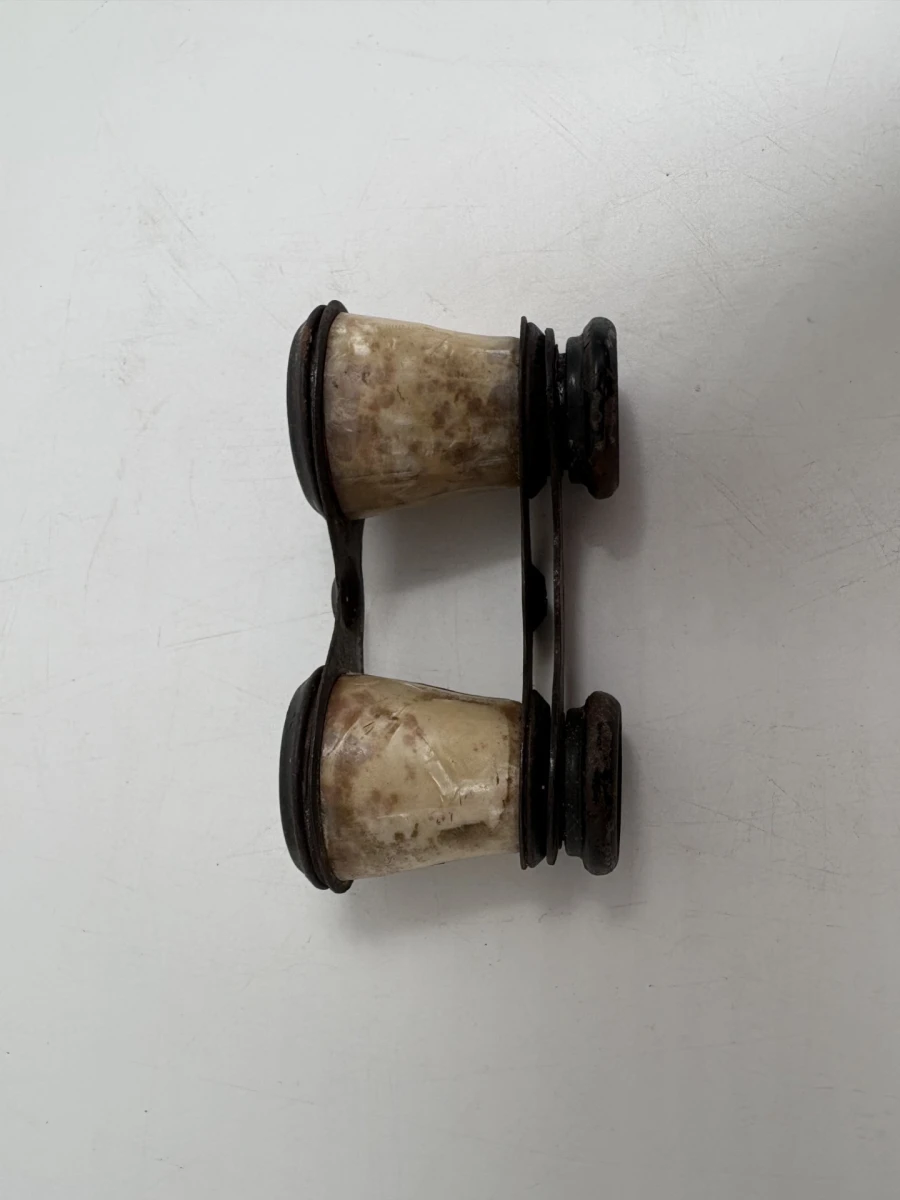 parelmoer en messing toneelkijker - foto 4