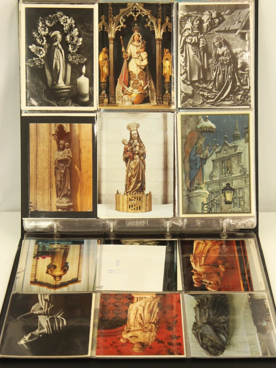 Verzameling oude postkaarten in 4 albums - verschillende thema's - foto 6
