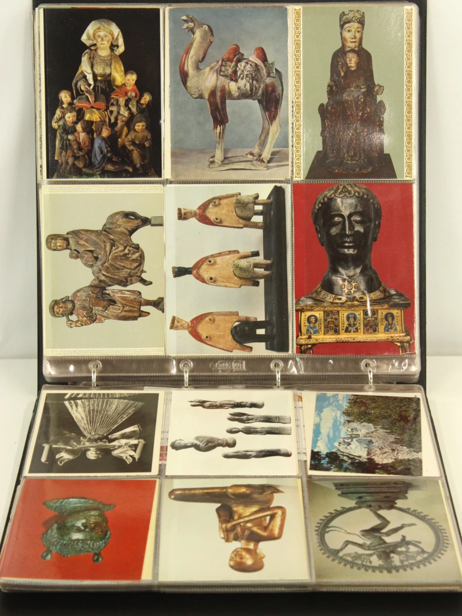 Verzameling oude postkaarten in 4 albums - verschillende thema's - foto 7