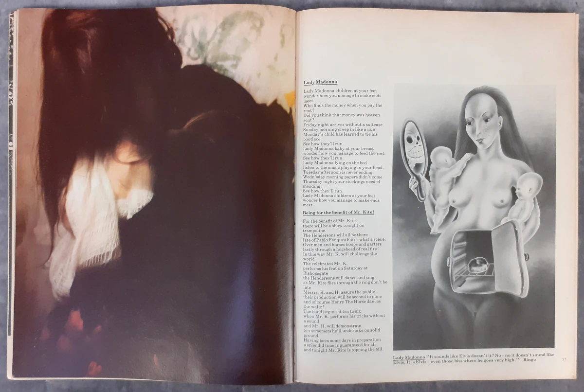 Boek: The Beatles - Illustrated Lyrics - foto 3