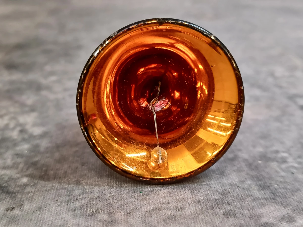Kleurrijke set van 8 glazen kerstklokjes - foto 17