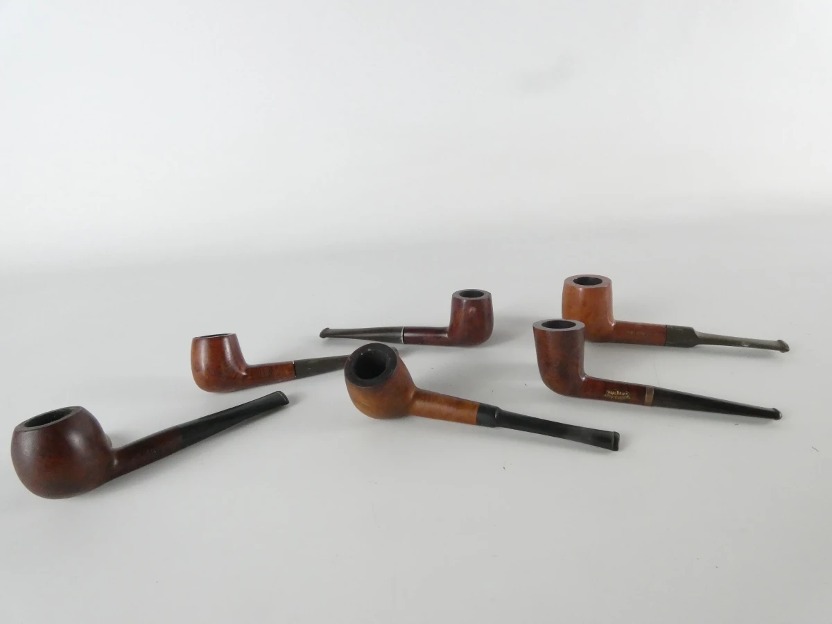Verzameling vintage rookpijpen en pijpaccessoires - foto 5
