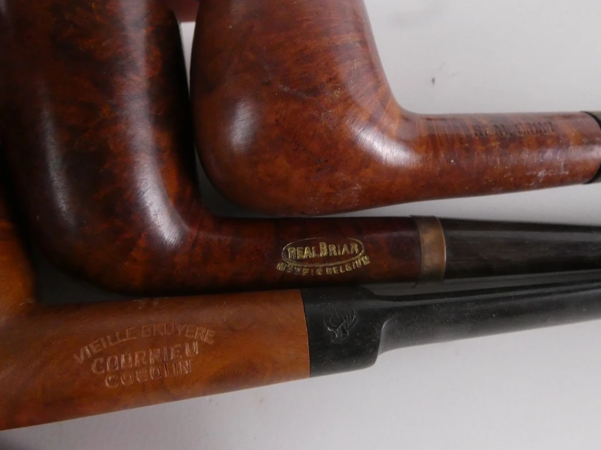 Verzameling vintage rookpijpen en pijpaccessoires - foto 6