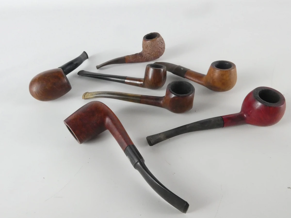 Verzameling vintage rookpijpen en pijpaccessoires - foto 10