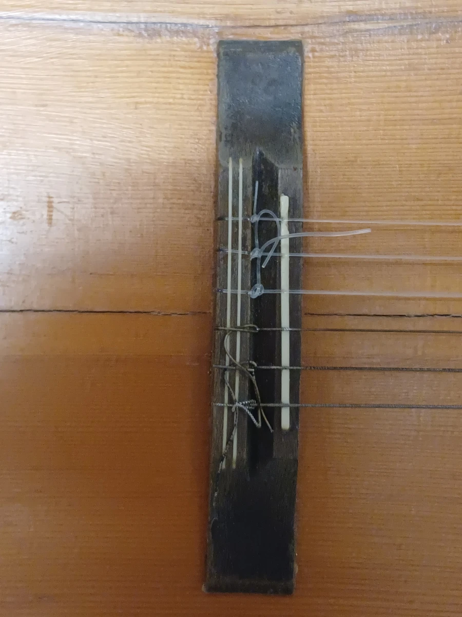 Vintage Musima parlor gitaar voor linkshandigen - foto 5