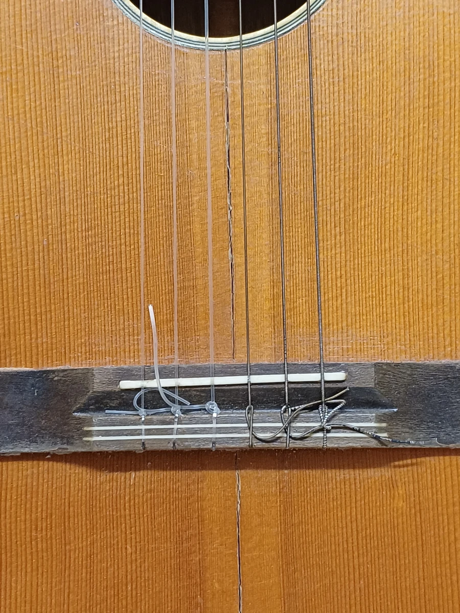 Vintage Musima parlor gitaar voor linkshandigen - foto 12