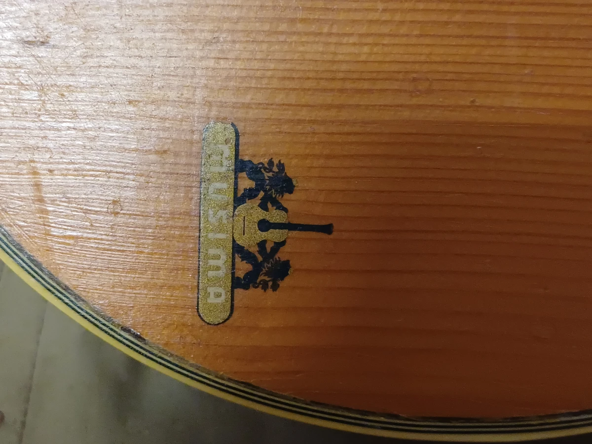 Vintage Musima parlor gitaar voor linkshandigen - foto 3