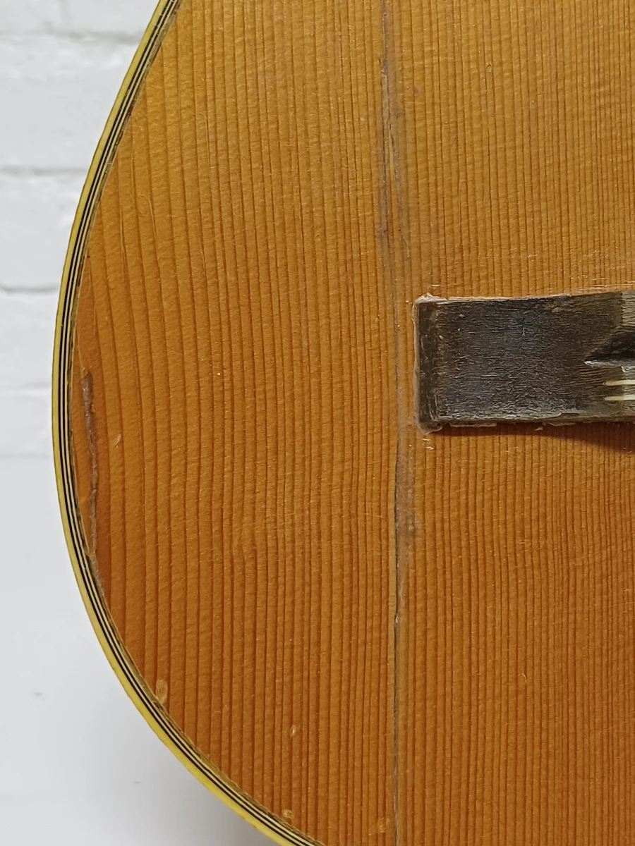 Vintage Musima parlor gitaar voor linkshandigen - foto 17