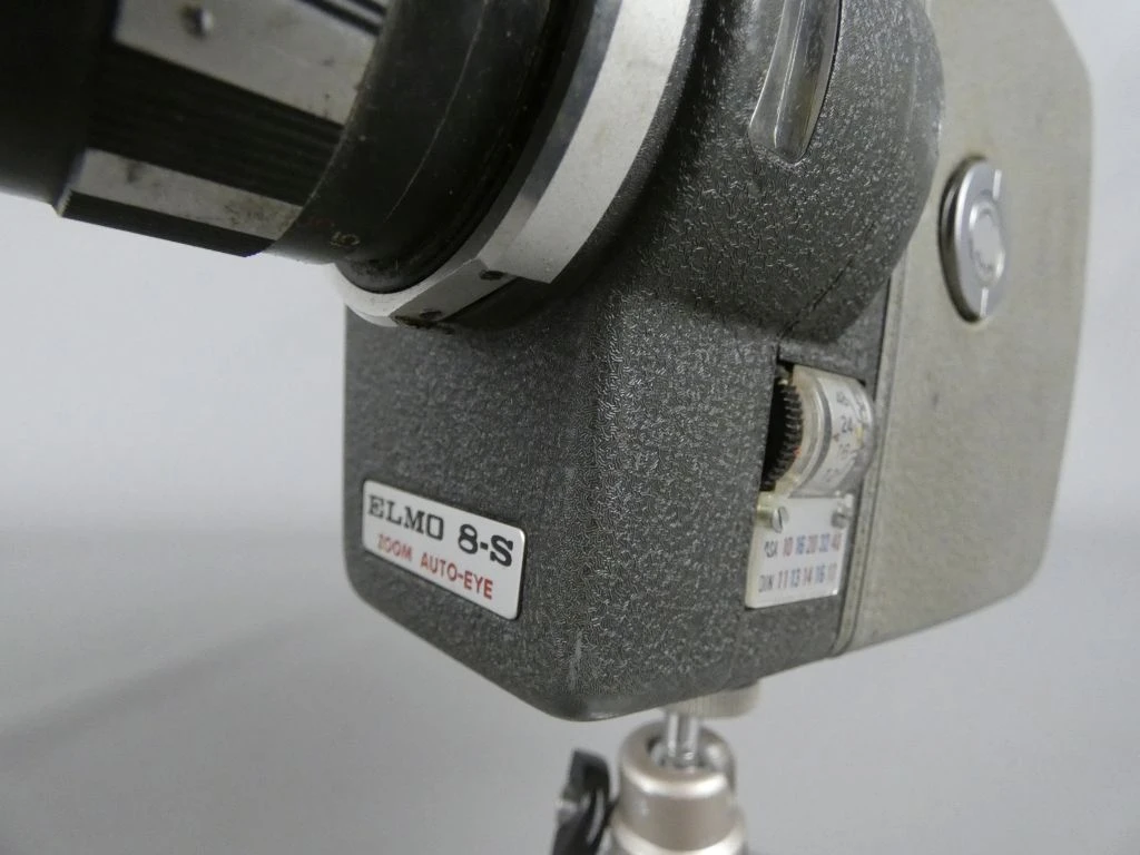 Vintage Elmo 8-S Zoom Auto-Eye Smalfilmcamera - foto 2