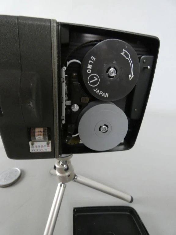 Vintage Elmo 8-S Zoom Auto-Eye Smalfilmcamera - foto 6