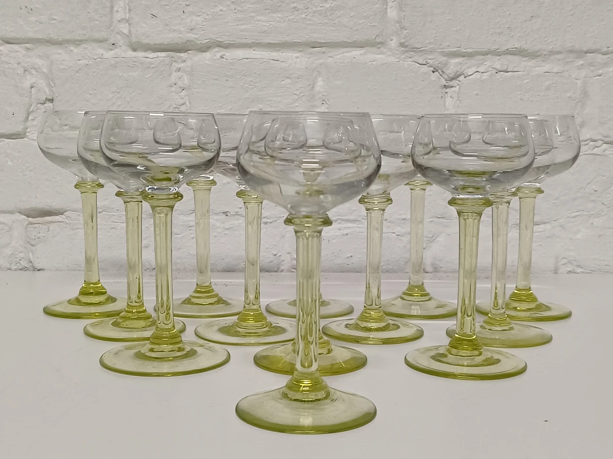 13 Art-Deco glazen - foto 2