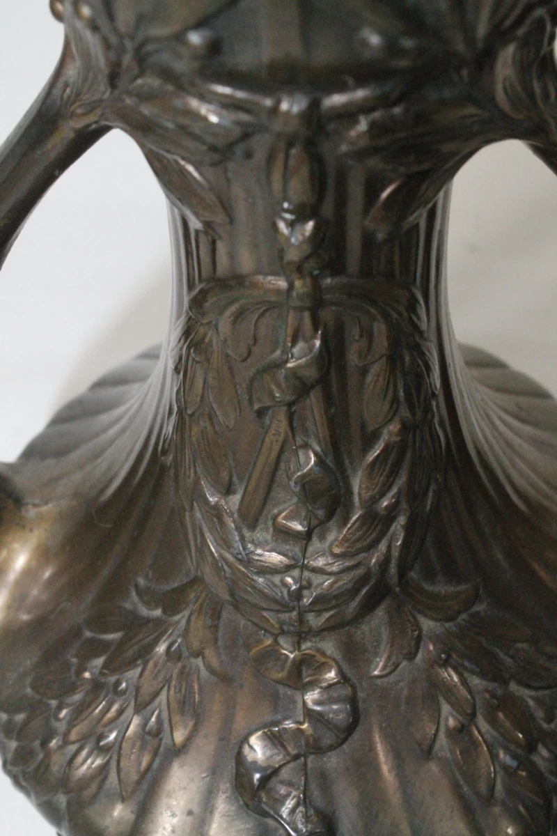 2 Antieke Art Nouveau vazen - foto 5