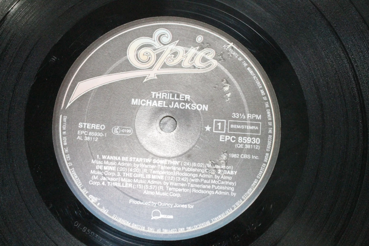 LP: Michael Jackson Thriller - foto 5