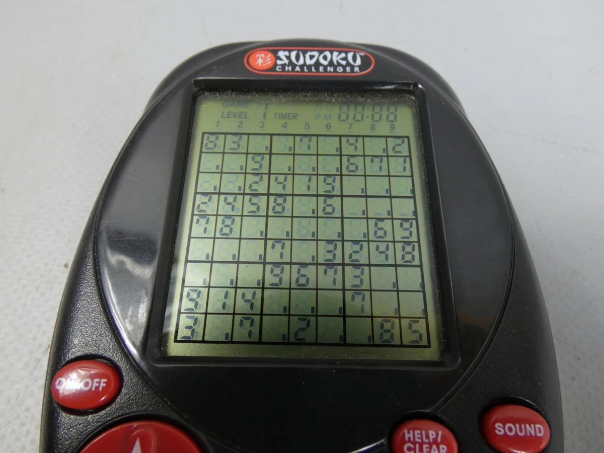 Draagbare elektronische Sudoku-spelcomputer - foto 5