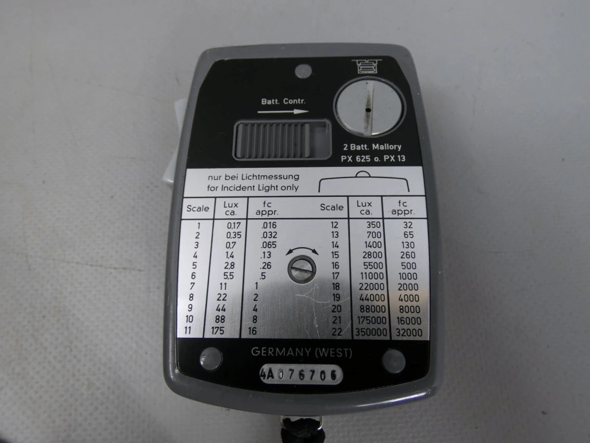 Gossen Lunasix 3 Belichtingsmeter - foto 4