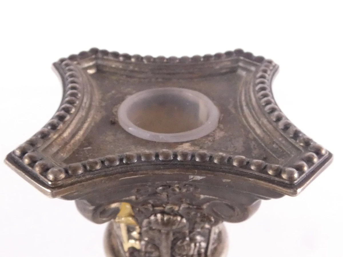 Neoclassicistische Verzilverde Kandelaar - Godinger Silver Co. - foto 10