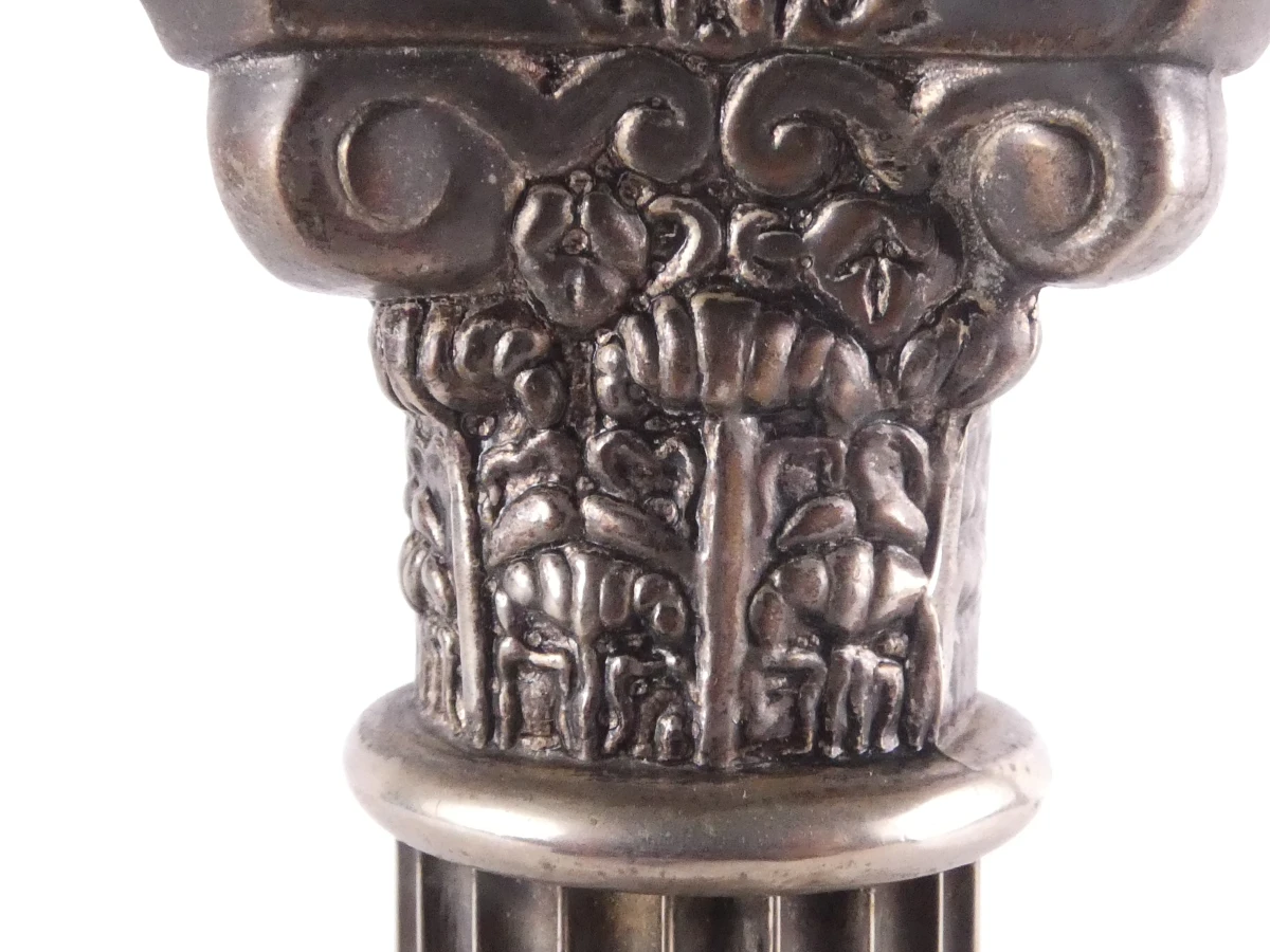 Neoclassicistische Verzilverde Kandelaar - Godinger Silver Co. - foto 11